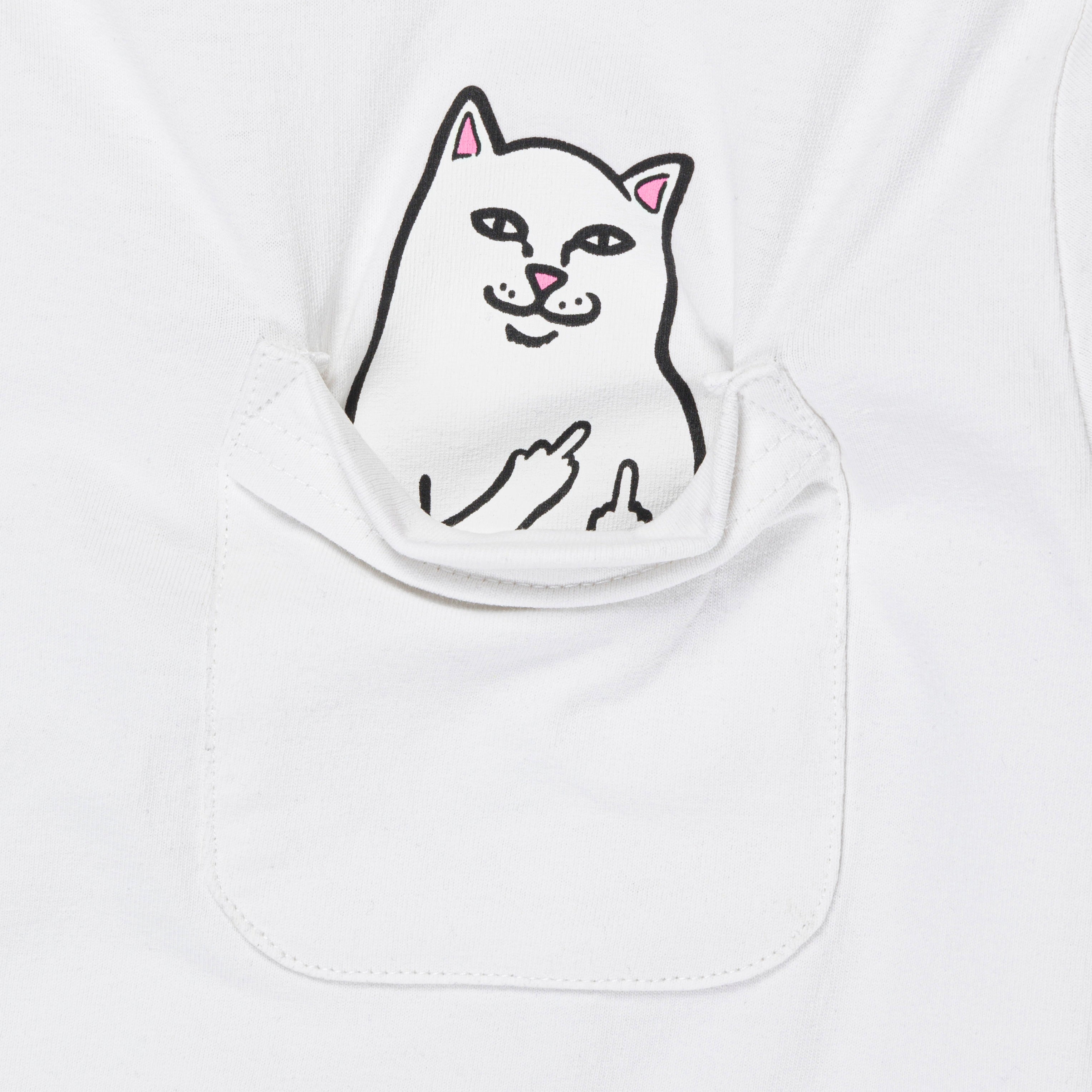 RIPNDIP Lord Nermal Pocket Tee (White)