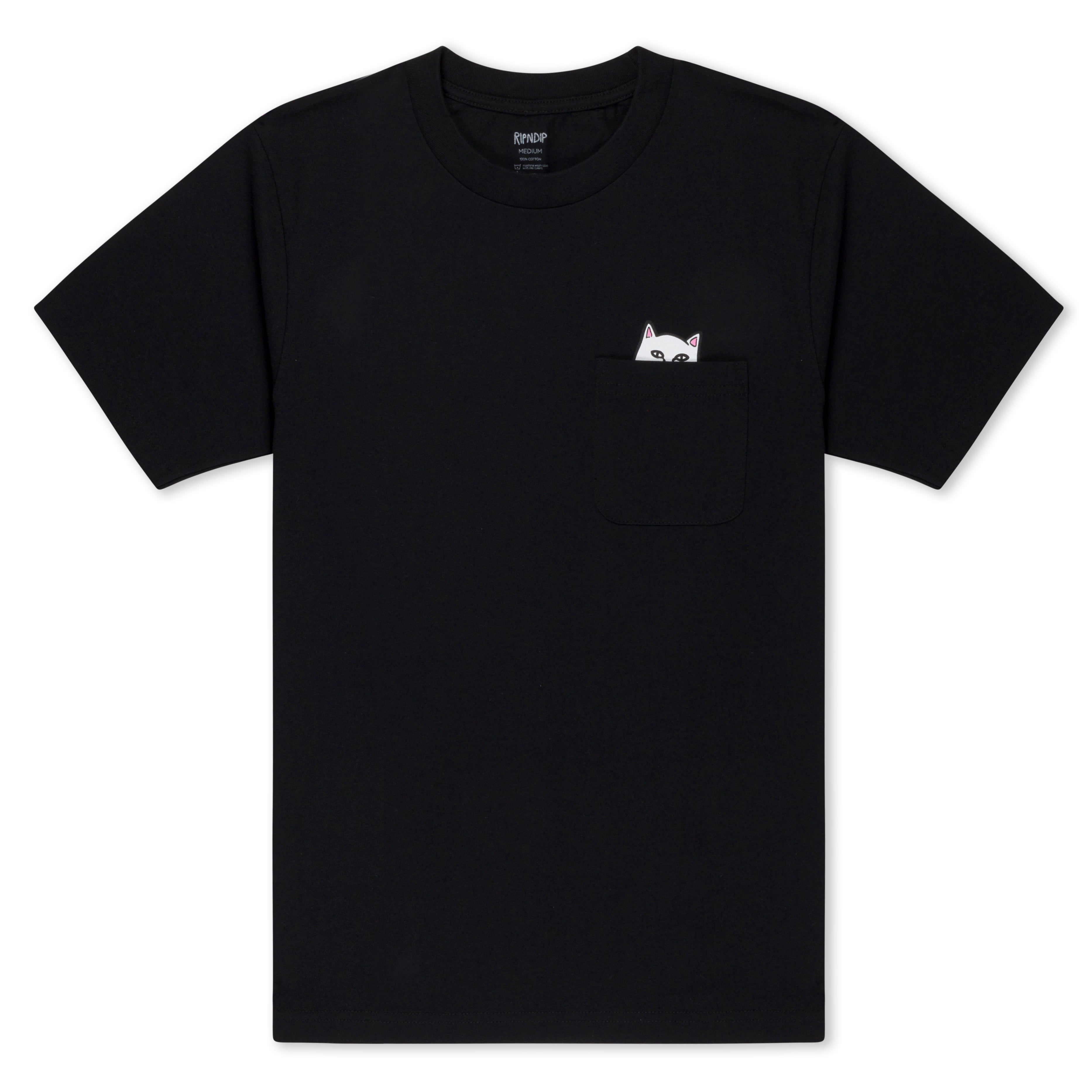 RIPNDIP Lord Nermal Pocket Tee (Black)