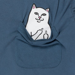RIPNDIP Lord Nermal Pocket Tee (Slate)
