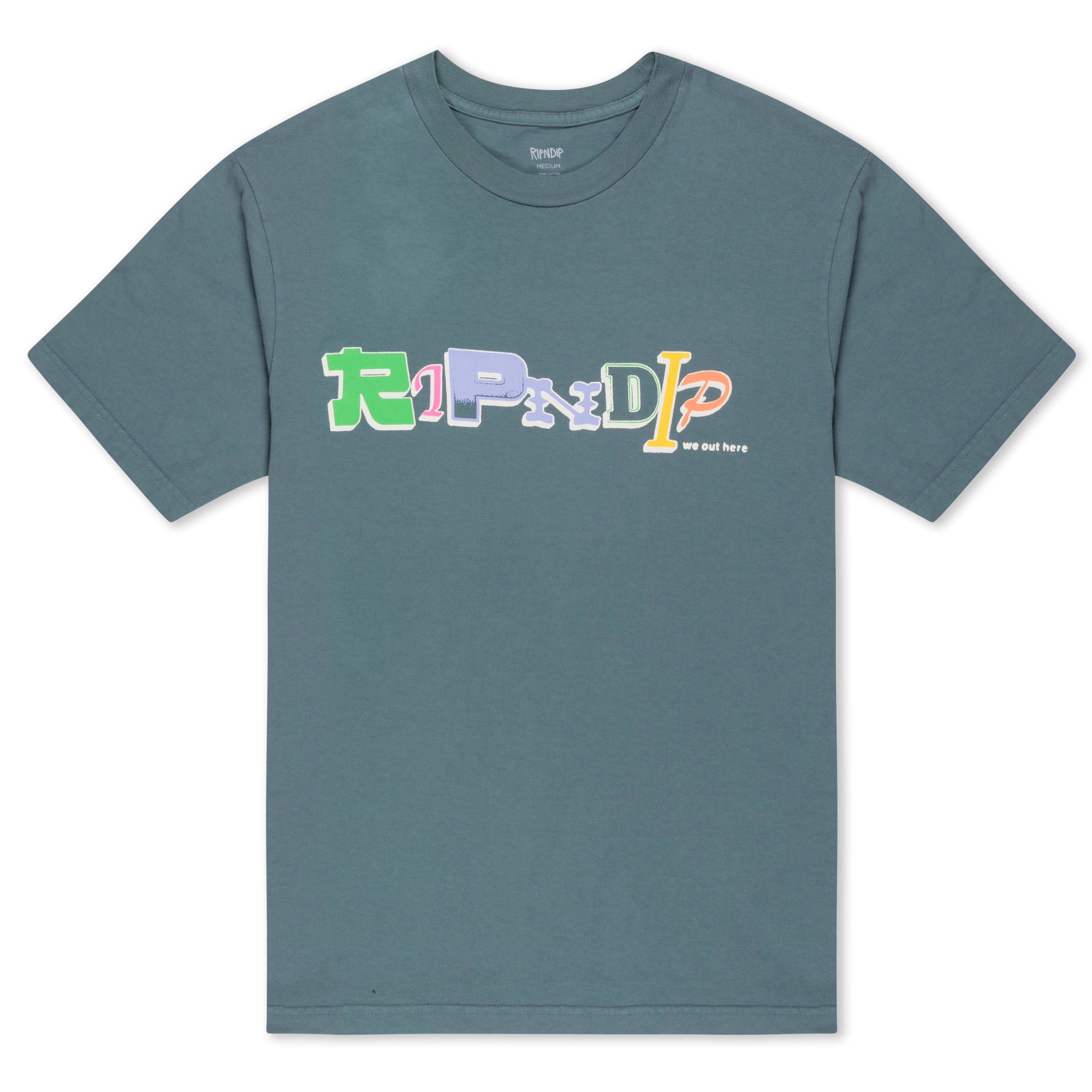 RIPNDIP Manifesto Tee (Light Charcoal)