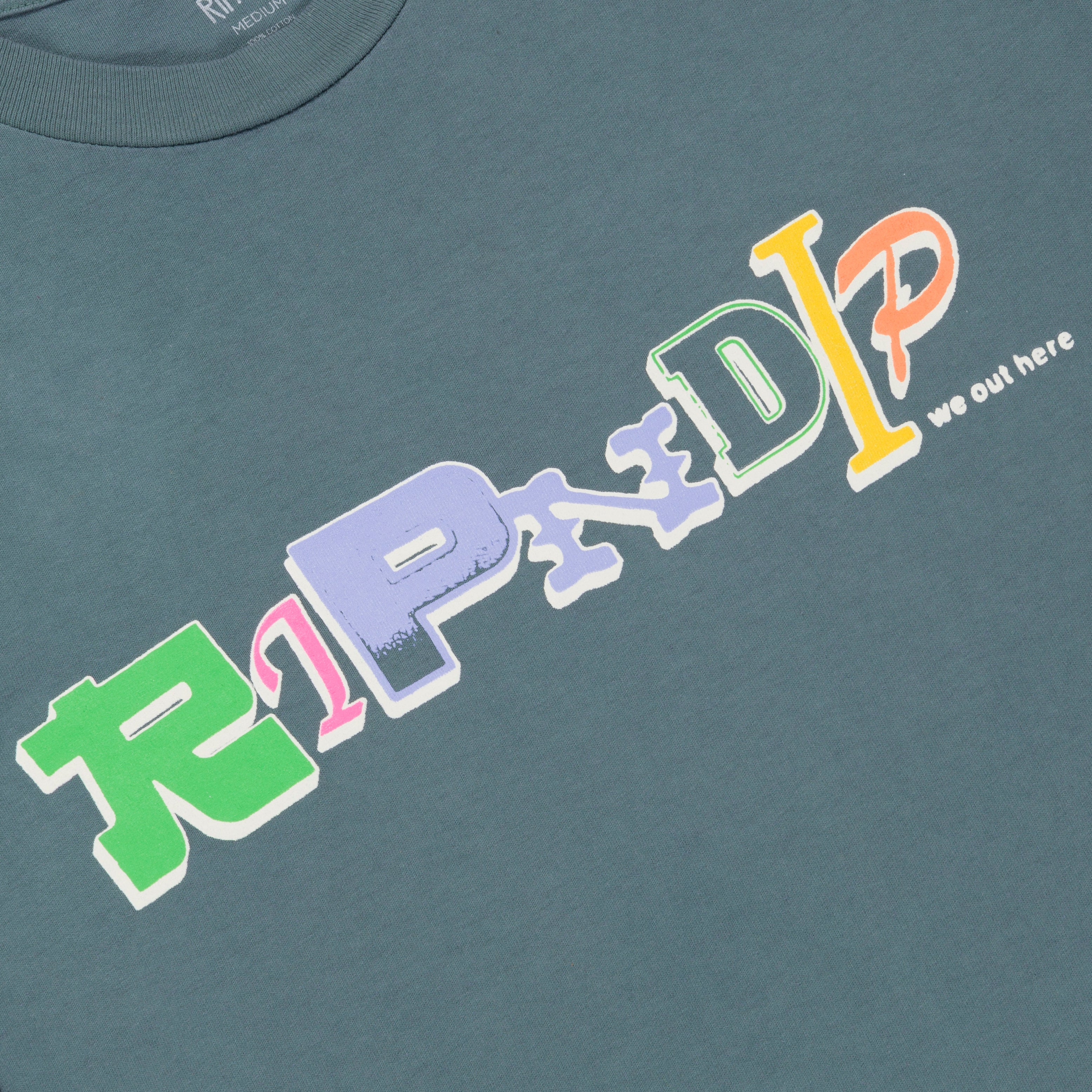 RIPNDIP Manifesto Tee (Light Charcoal)