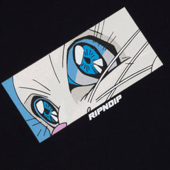 RIPNDIP Metal Claw Cropped Baby Tee (Black)