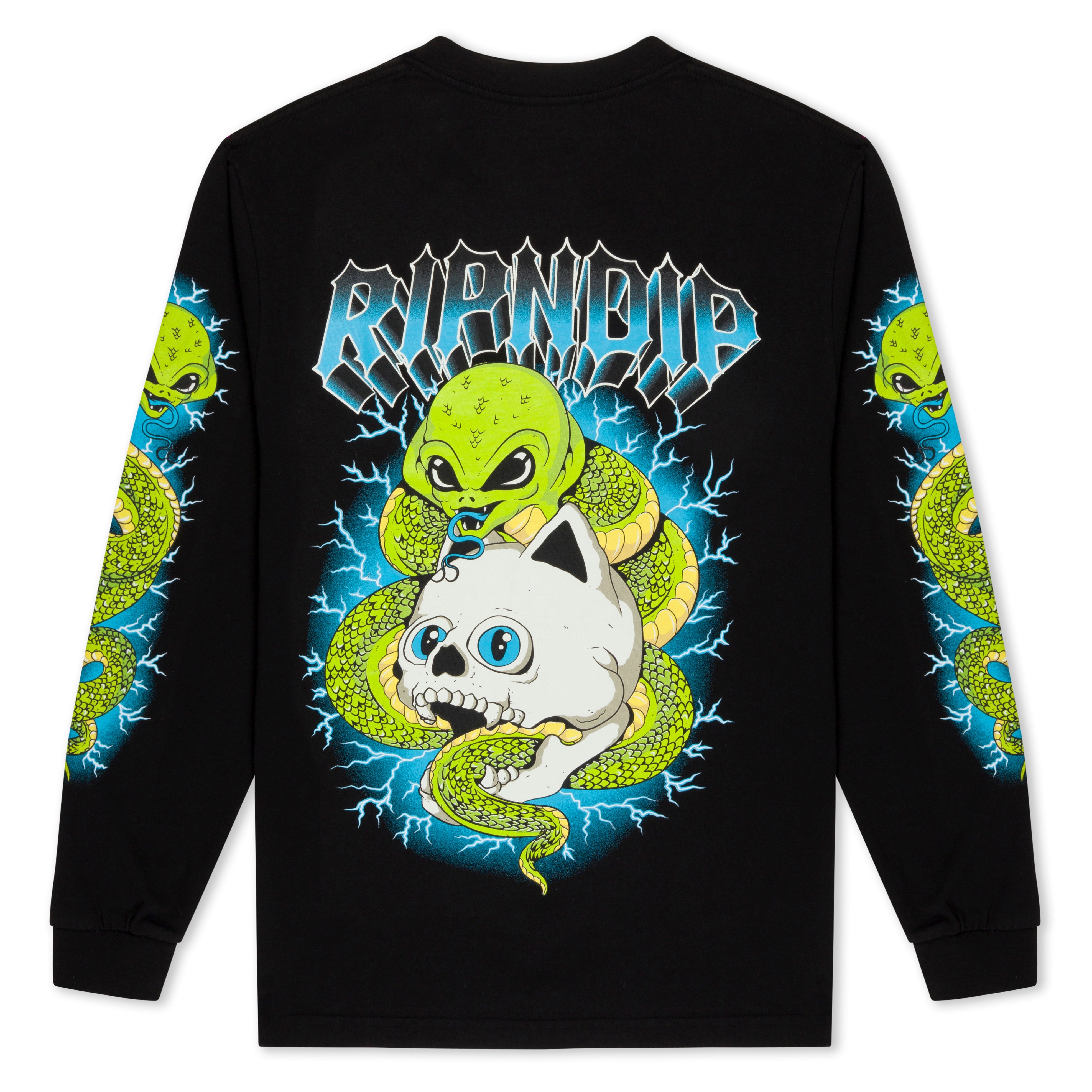 RIPNDIP Skull and Bones Long Sleeve (Black)