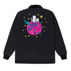 RIPNDIP Buddies In Space Jacket (Black Denim Wash)