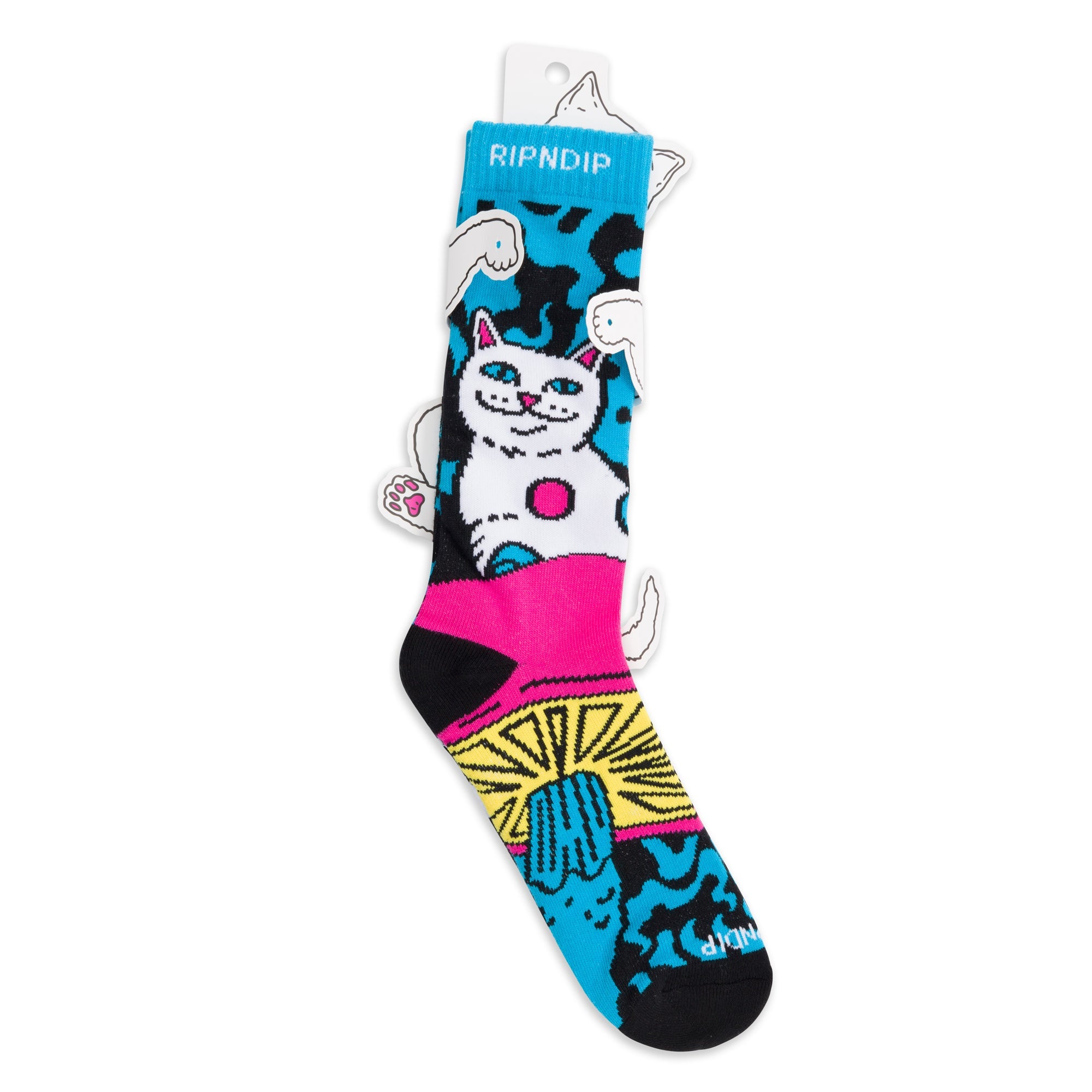 RIPNDIP Psychedelic Socks (Multi)