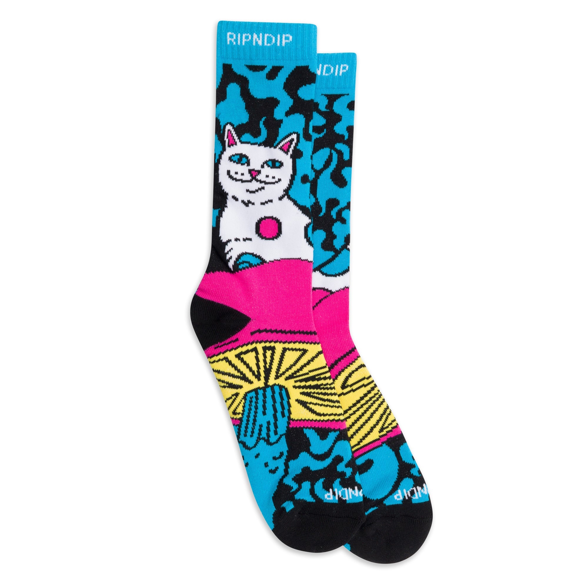 RIPNDIP Psychedelic Socks (Multi)