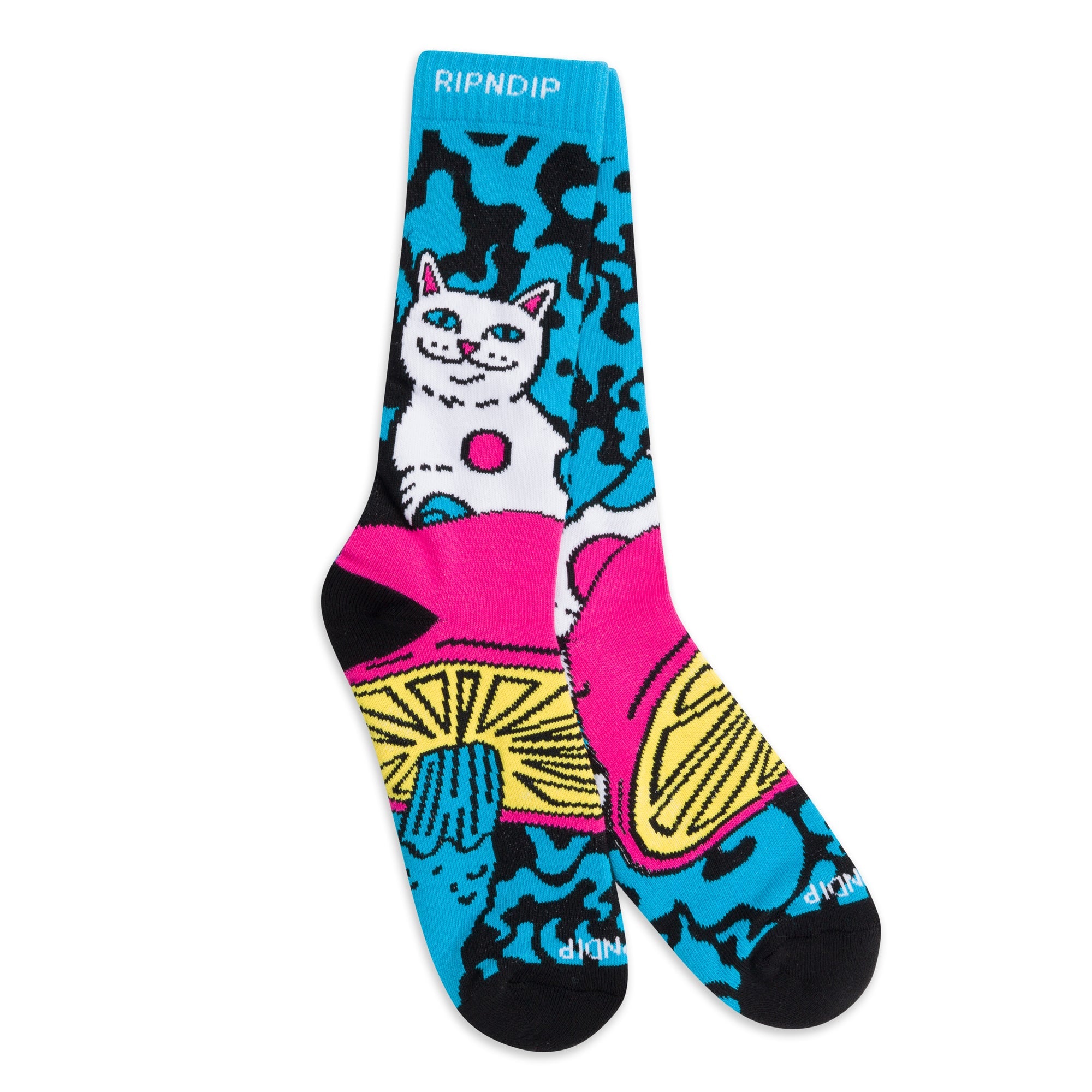 RIPNDIP Psychedelic Socks (Multi)