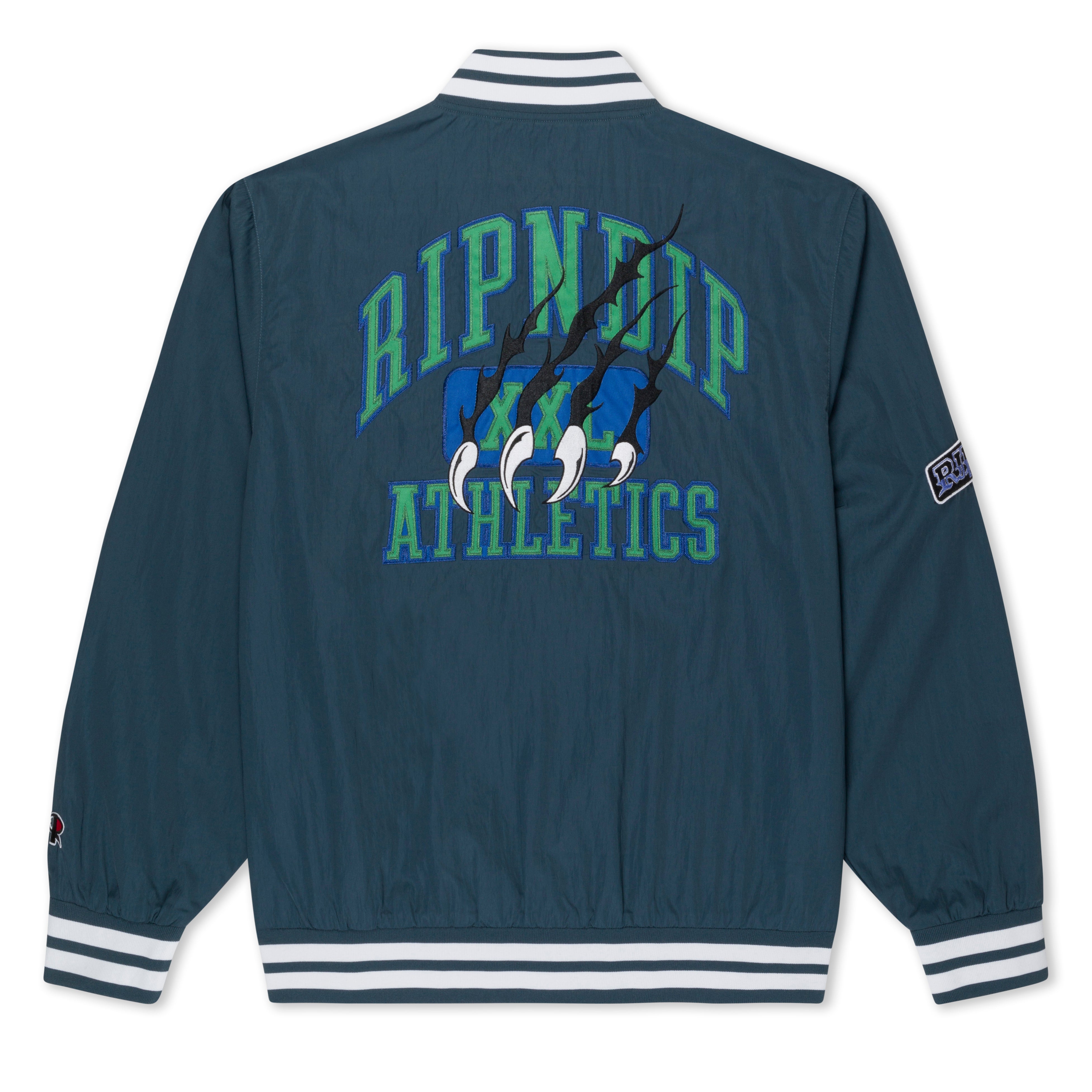 RIPNDIP Ripndip Athletics Stadium Jacket (Navy)