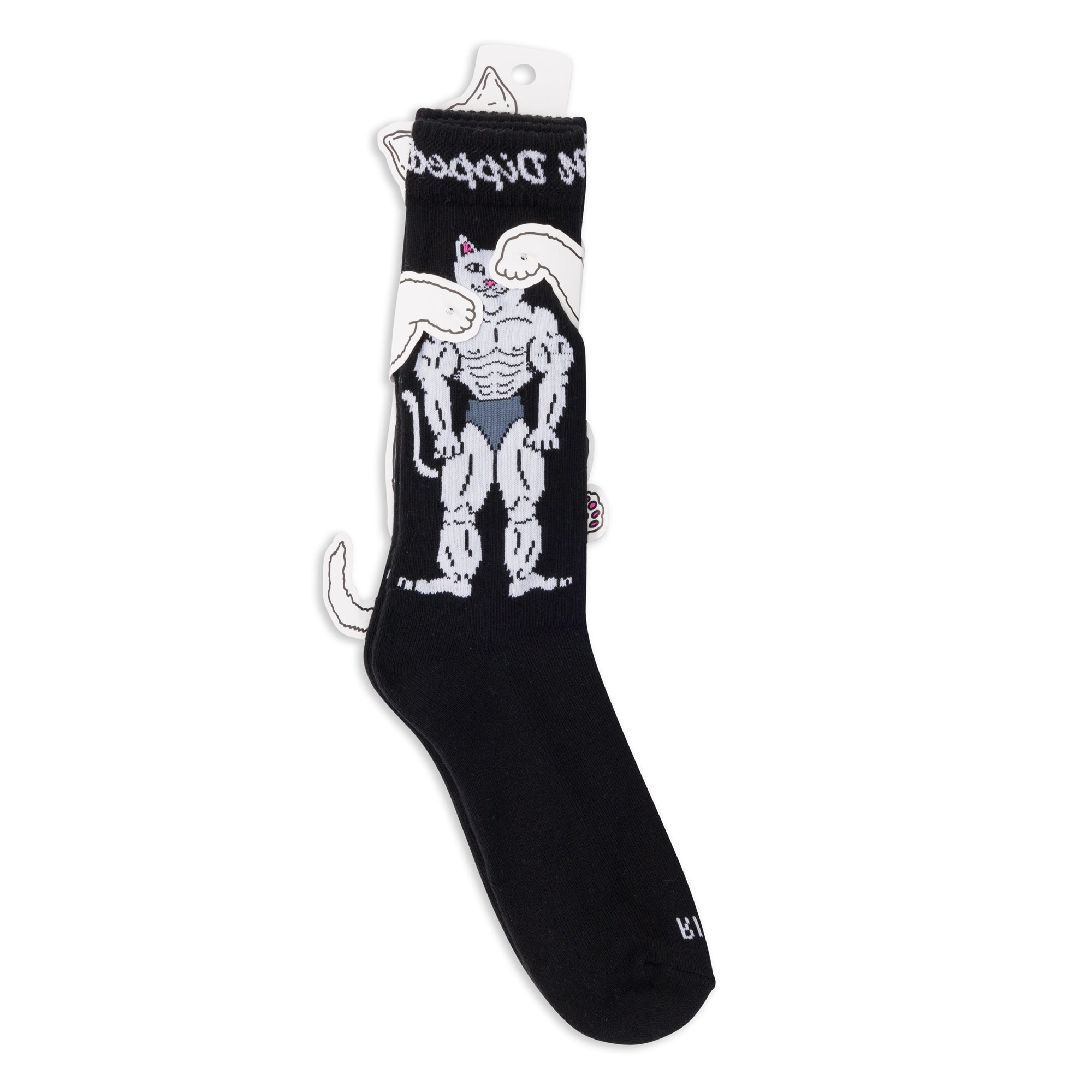 RIPNDIP Ripped N Dipped Socks (Black)