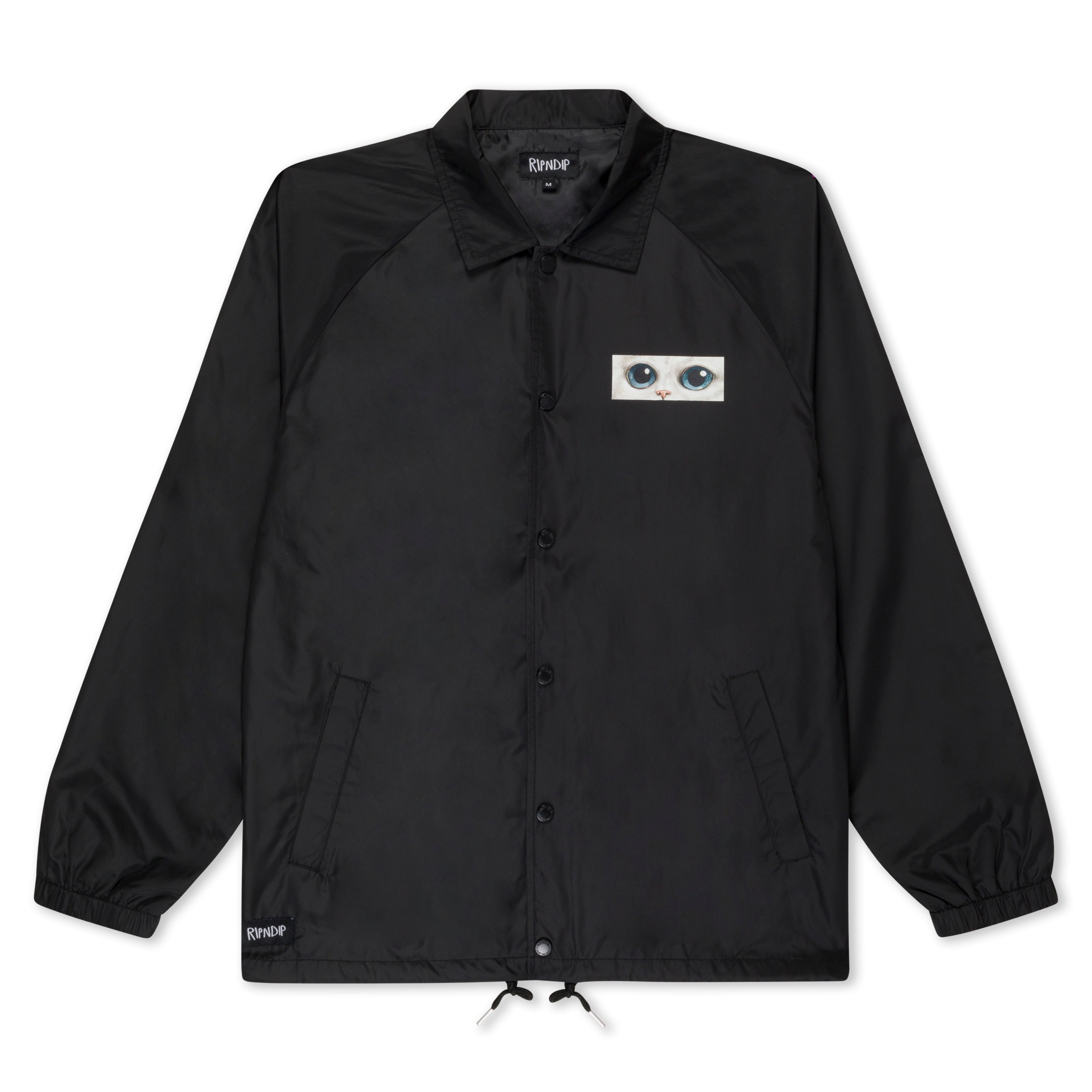 RIPNDIP Find Out Coaches Jacket (Black)