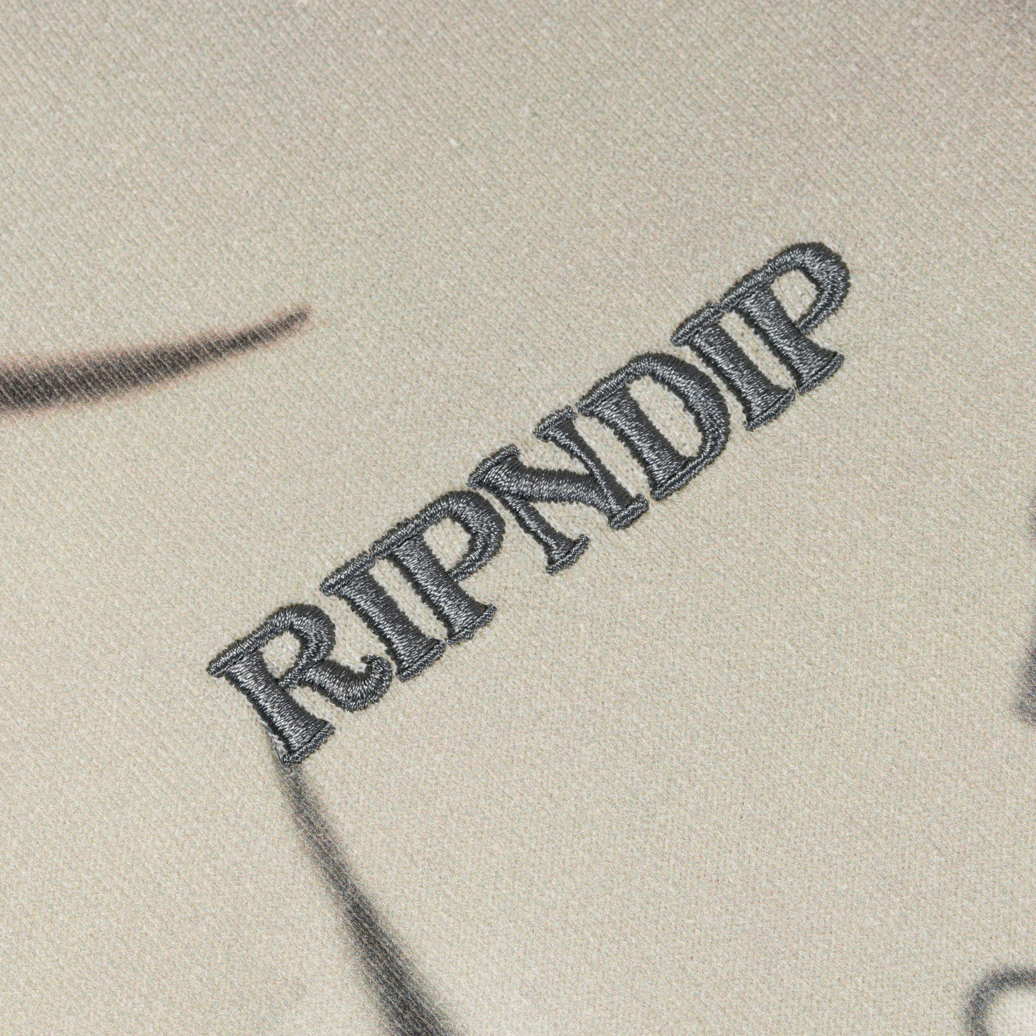 RIPNDIP Stargazing Zip Up Hoodie (Off White)