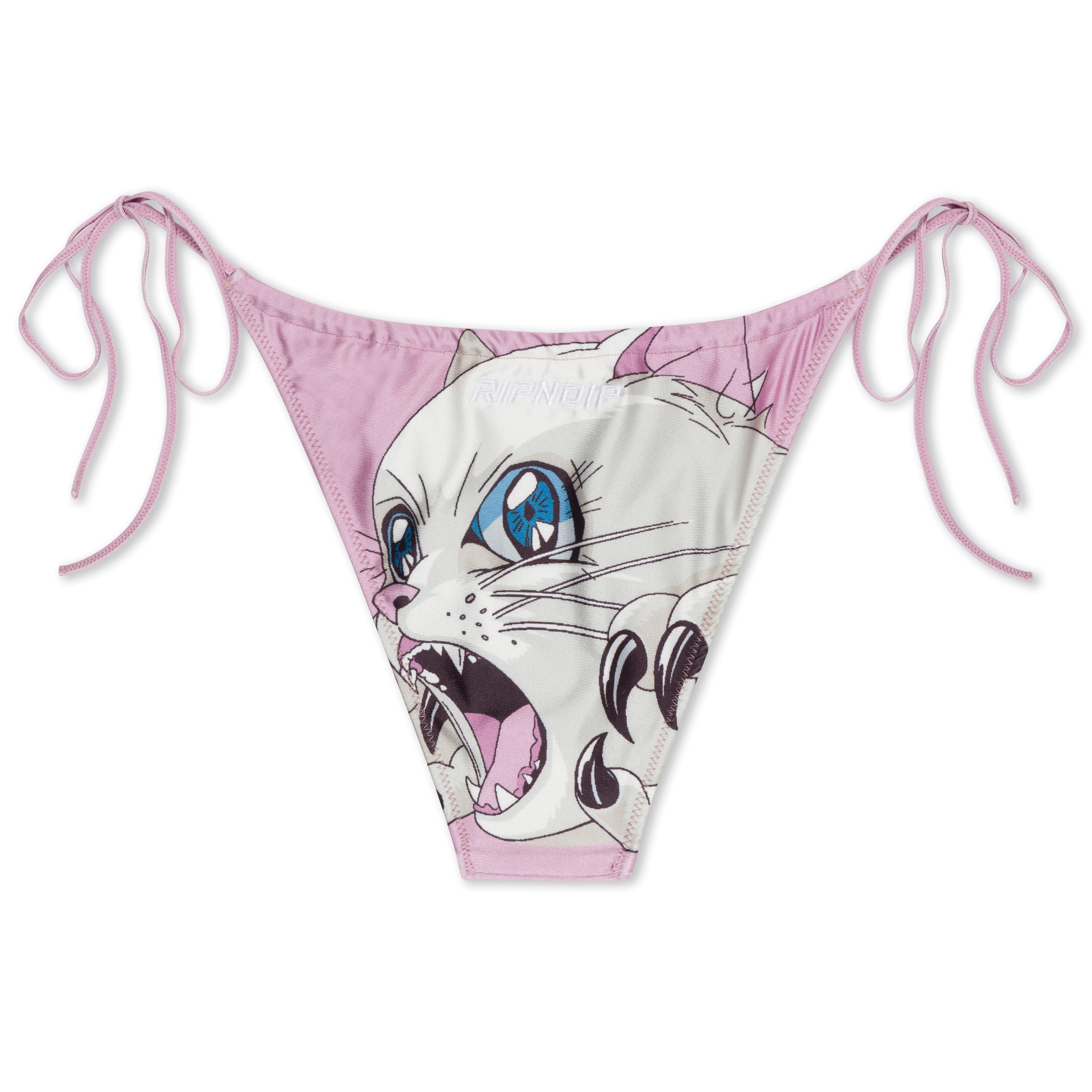 RIPNDIP Metal Claw 2pc Bikini Set (Pink)