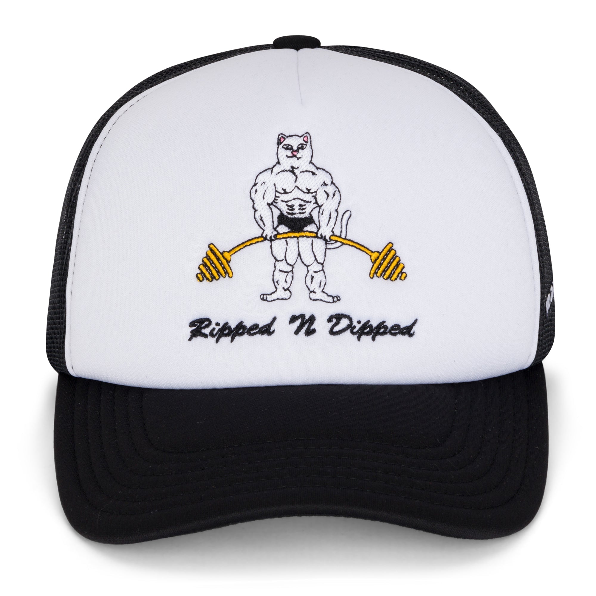RIPNDIP Ripped N Dipped Trucker Hat (Black)