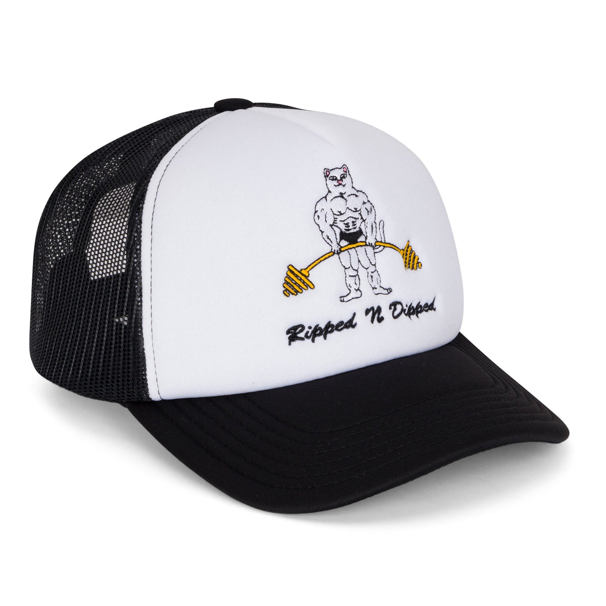 RIPNDIP Ripped N Dipped Trucker Hat (Black)