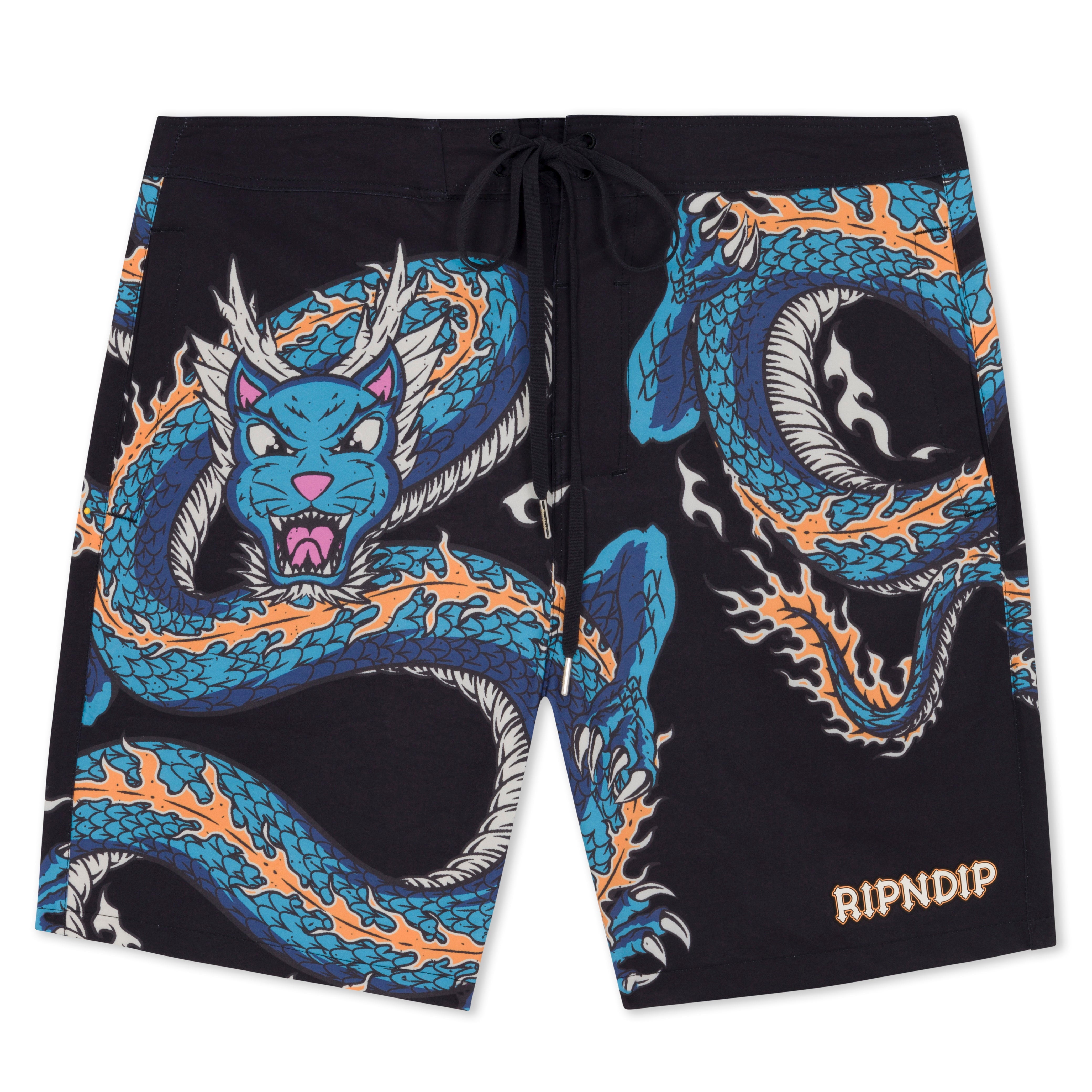 RIPNDIP Shen Nerm Swim Shorts (Black)