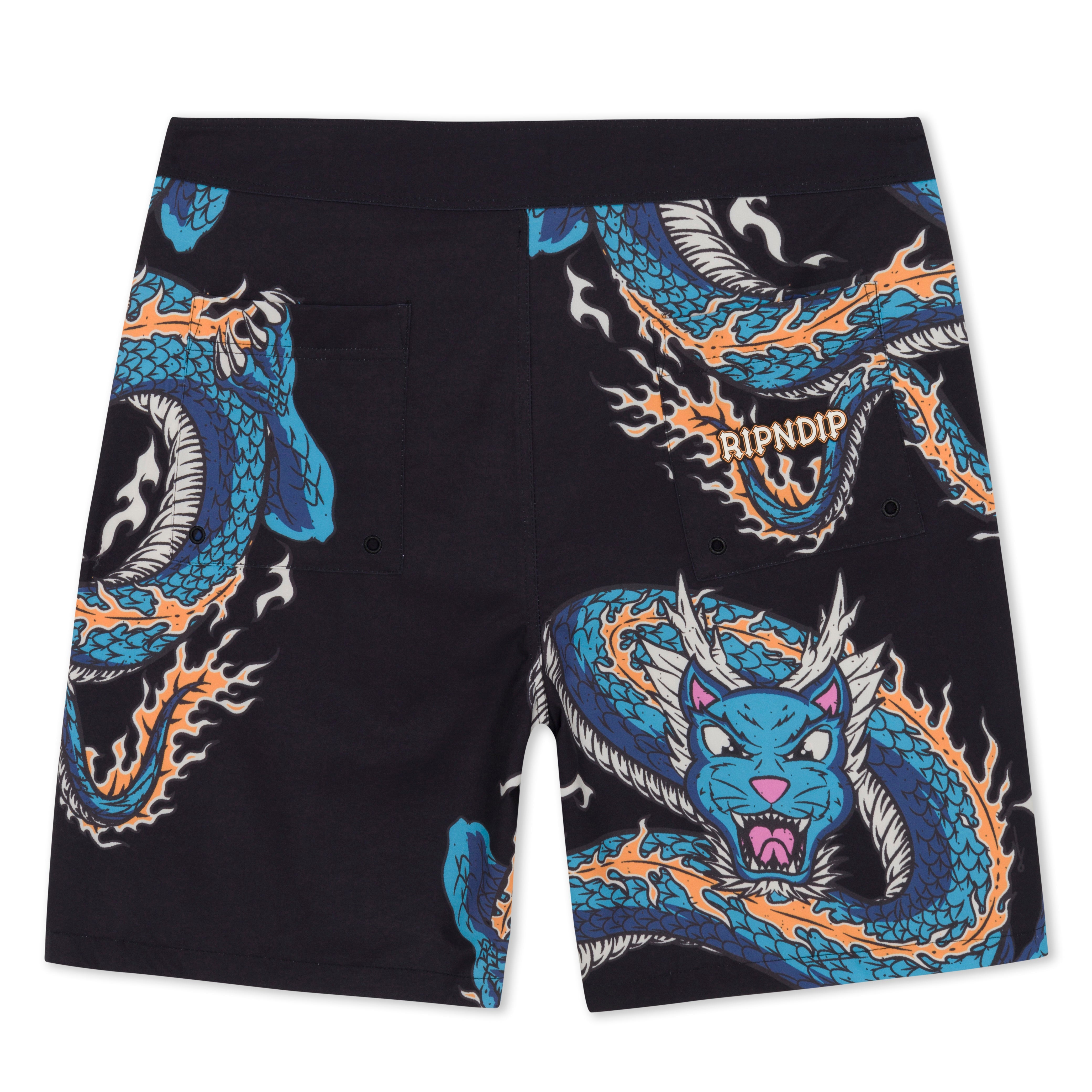 RIPNDIP Shen Nerm Swim Shorts (Black)