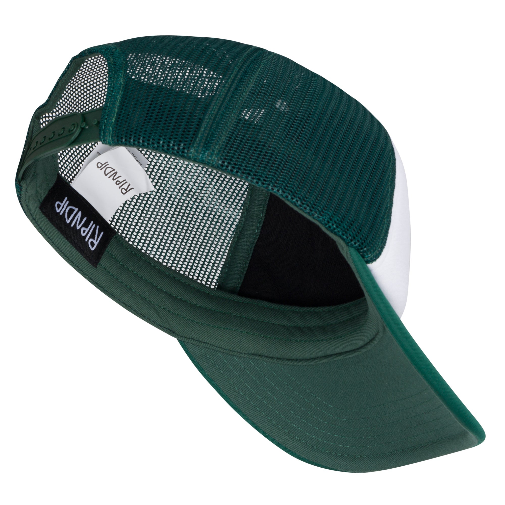 RIPNDIP Catfish Trucker (Hunter Green/White)