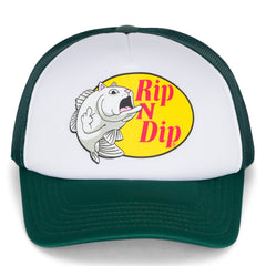 RIPNDIP Catfish Trucker (Hunter Green/White)