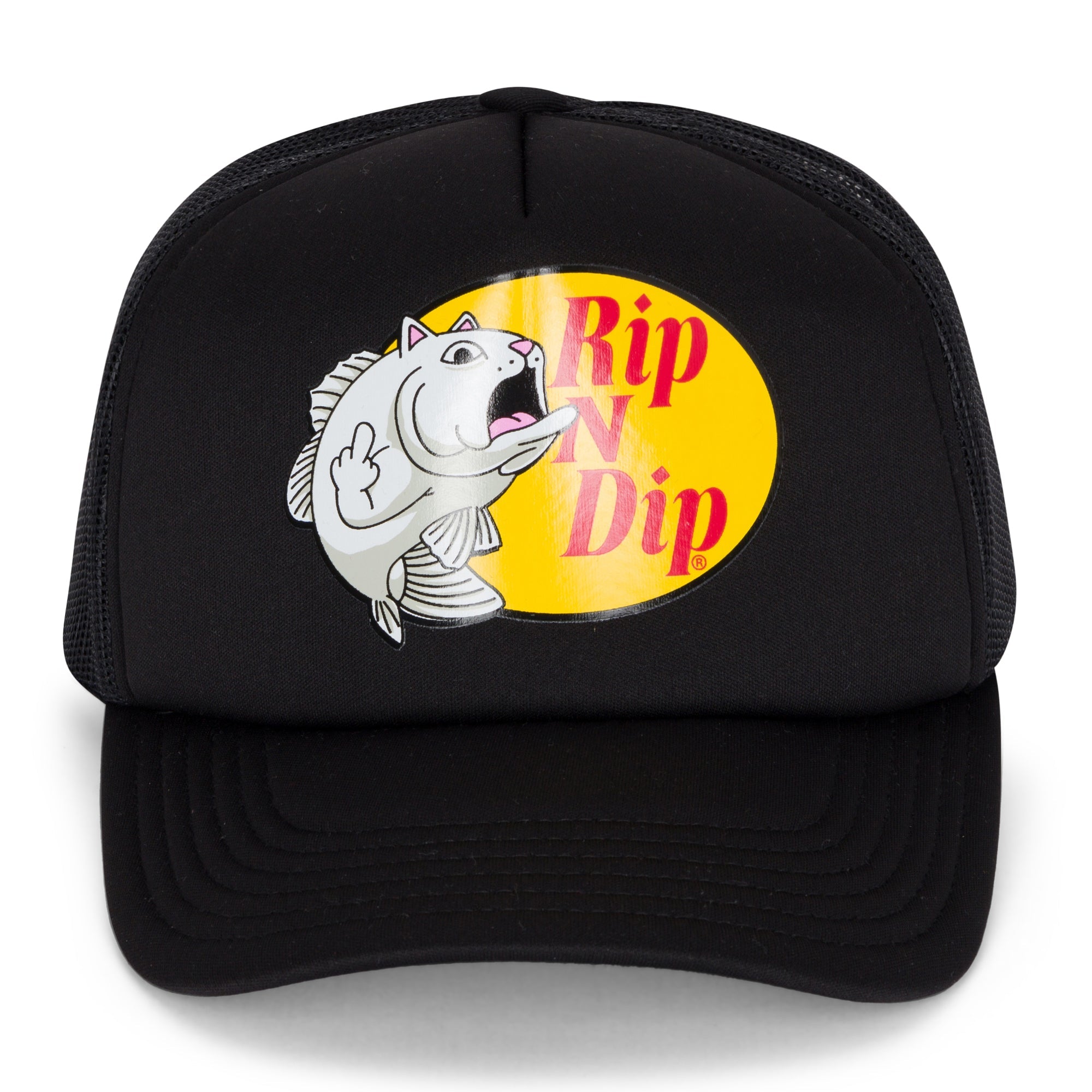 RIPNDIP Catfish Trucker Hat (Black)