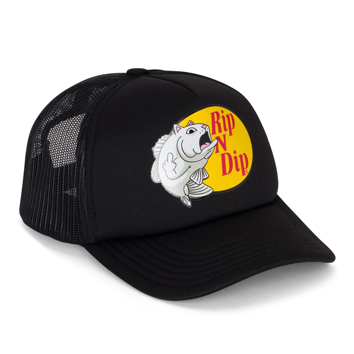 RIPNDIP Catfish Trucker Hat (Black)
