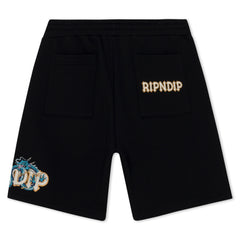 RIPNDIP Shen Nerm Sweatshorts (Black)
