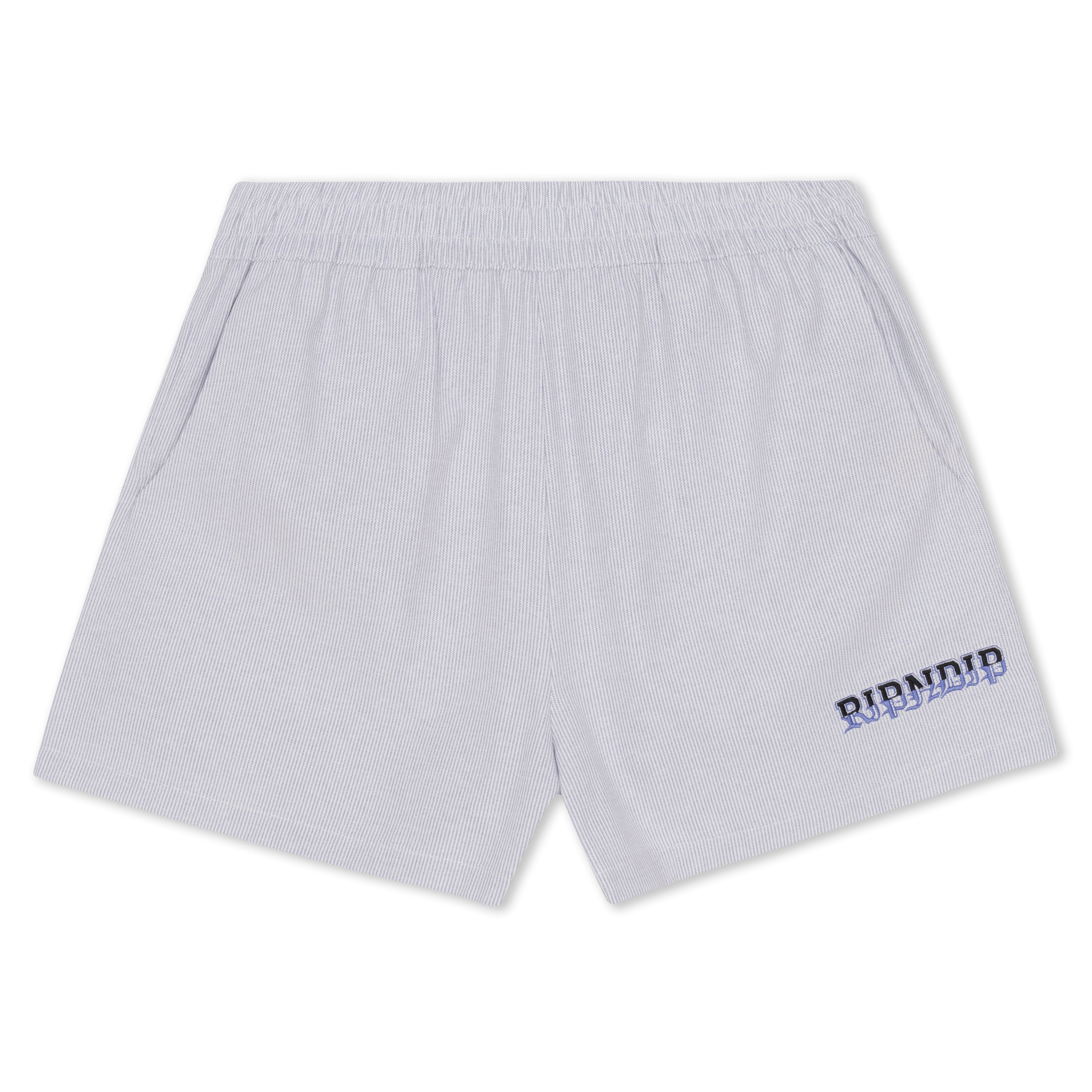 RIPNDIP Rich Spirit Linen Shorts (Light Blue)