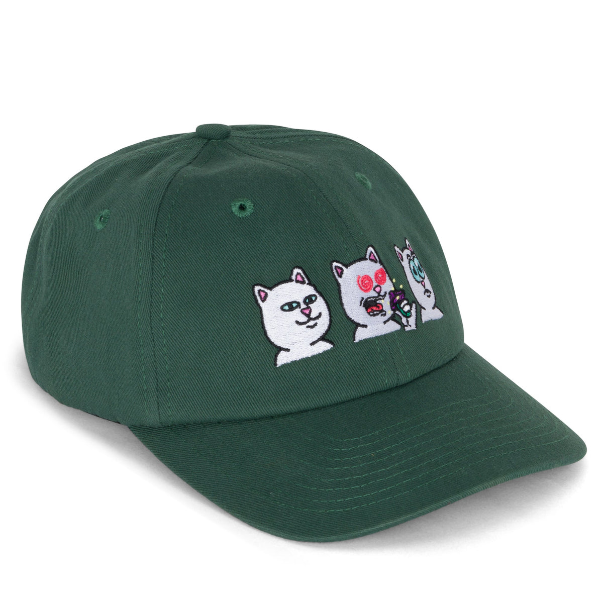 RIPNDIP Shroom Diet Dad Hat (Olive)