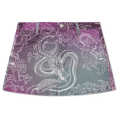 RIPNDIP Trace Denim Skirt (Multi)