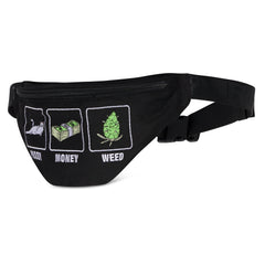 RIPNDIP Pussy Money Weed Fanny Pack (Black)