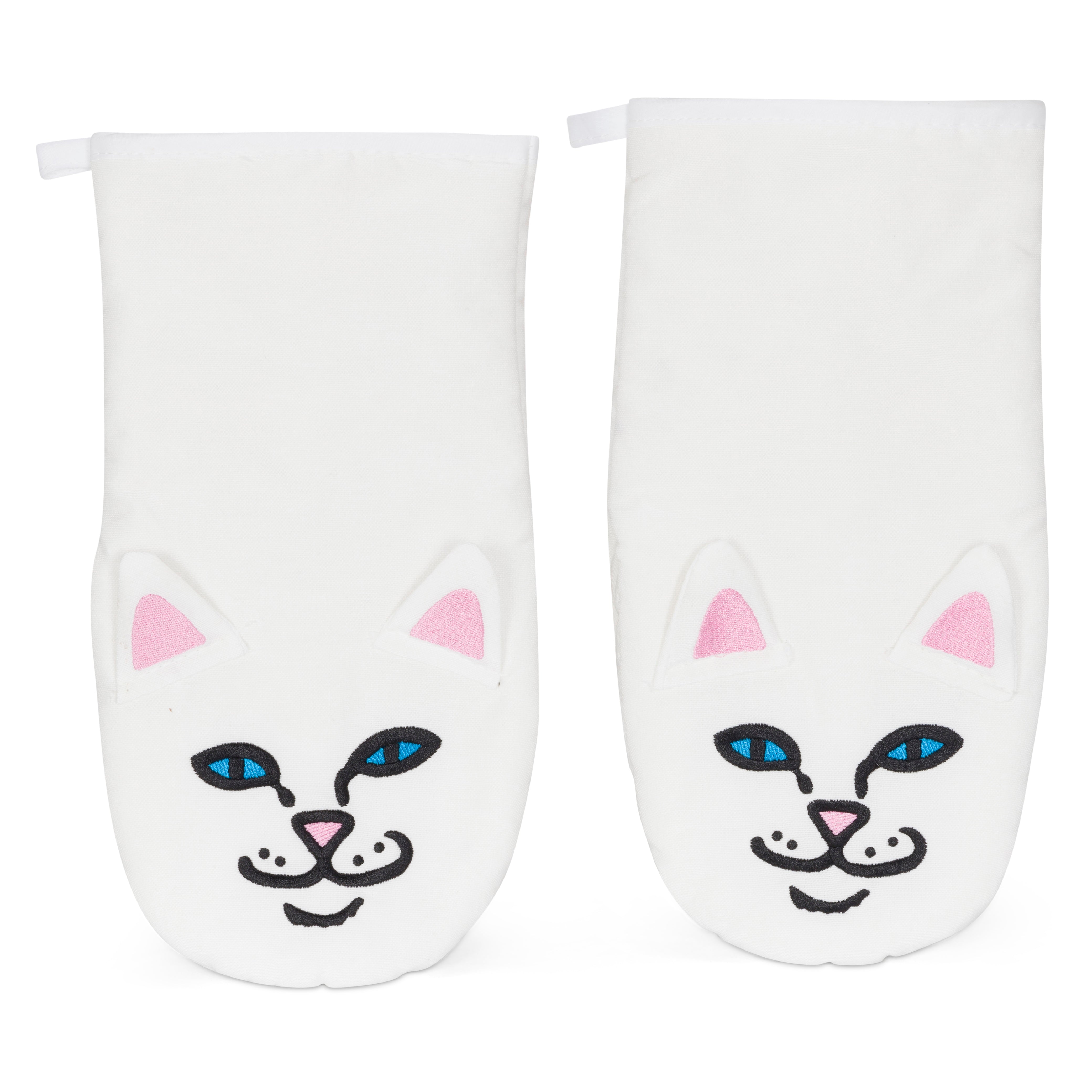 RIPNDIP Nermie Oven Mittens (White)
