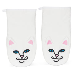 RIPNDIP Nermie Oven Mittens (White)