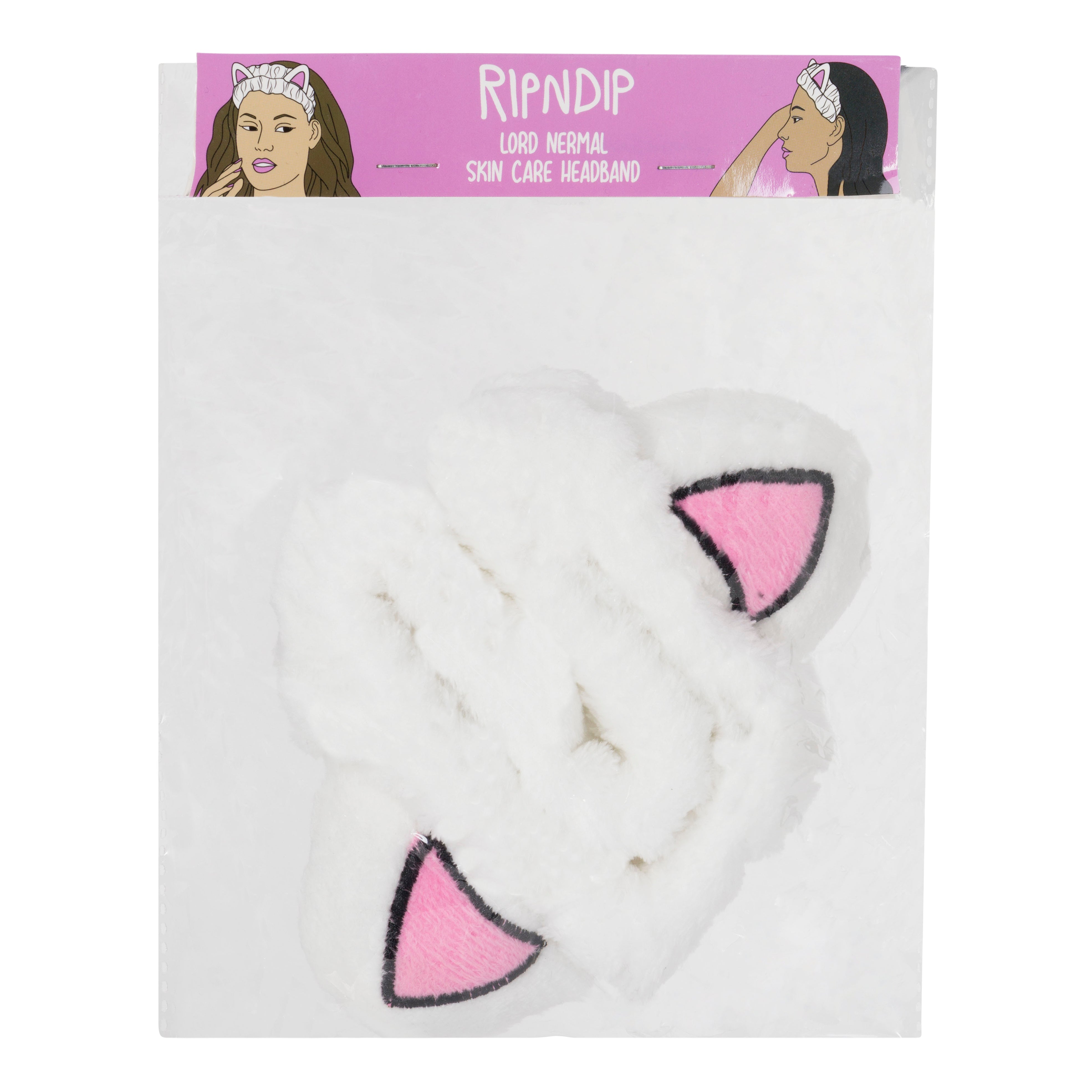 RIPNDIP Lord Nermal Skincare Headband (White)