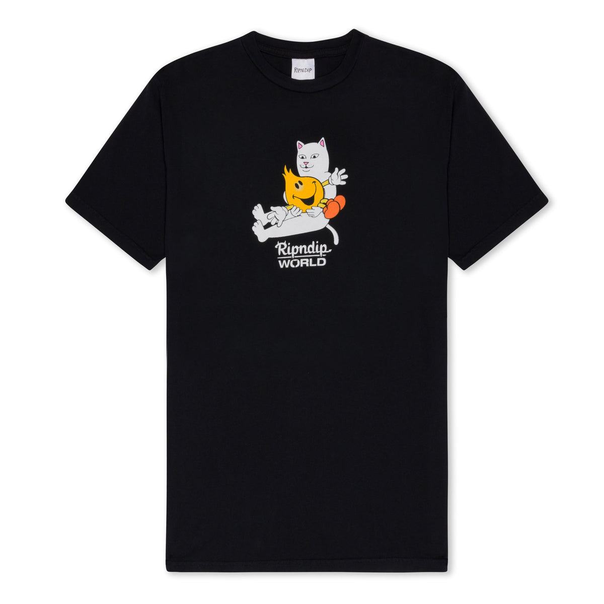 RIPNDIP Nerm Heart Flameboy Tee (Vintage Black)