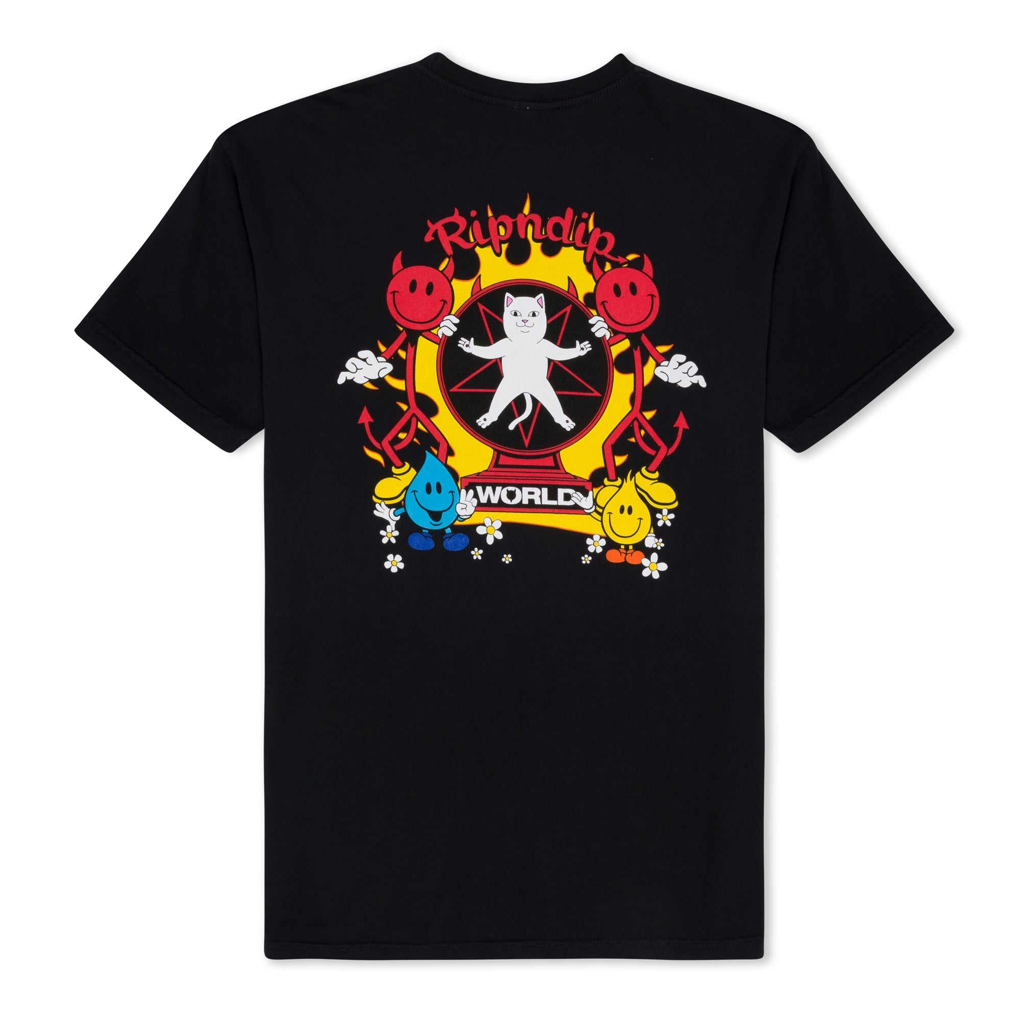 RIPNDIP Ripndip World Tee (Vintage Black)