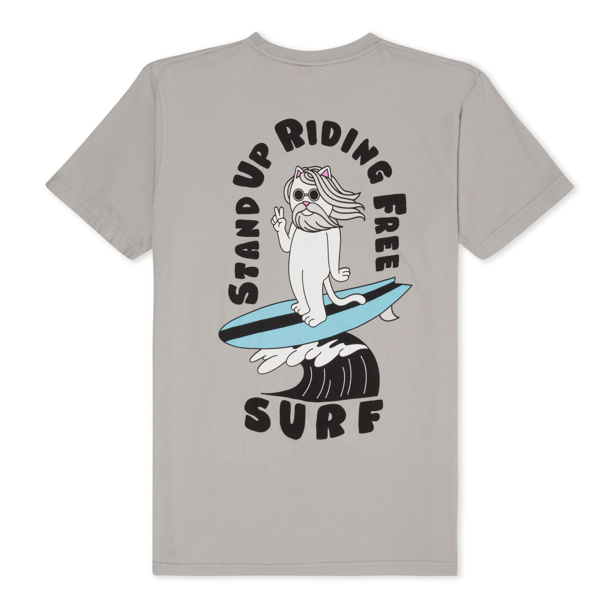RIPNDIP S.U.R.F Tee (Grey)