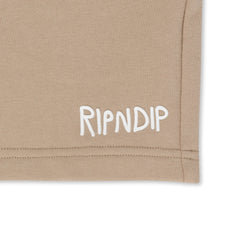 RIPNDIP Peek A Nerm Sweatshorts (Sand)