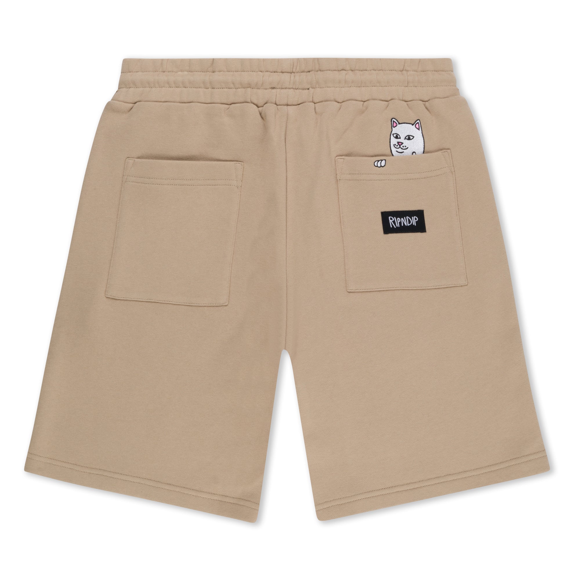 RIPNDIP Peek A Nerm Sweatshorts (Sand)