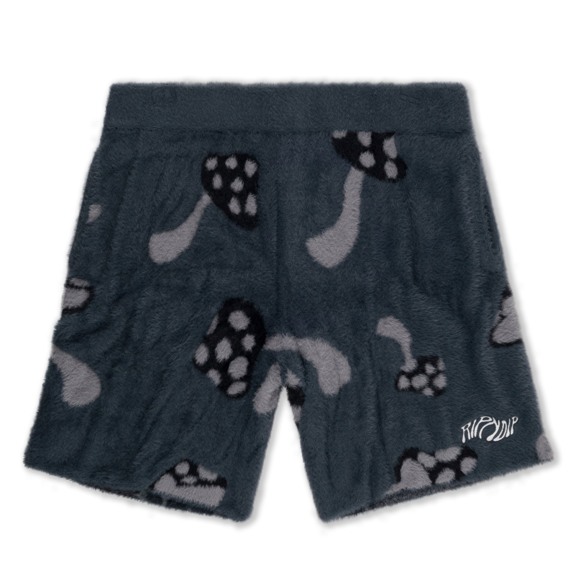 RIPNDIP Euphoria Faux Mohair Knit Shorts (Grey)