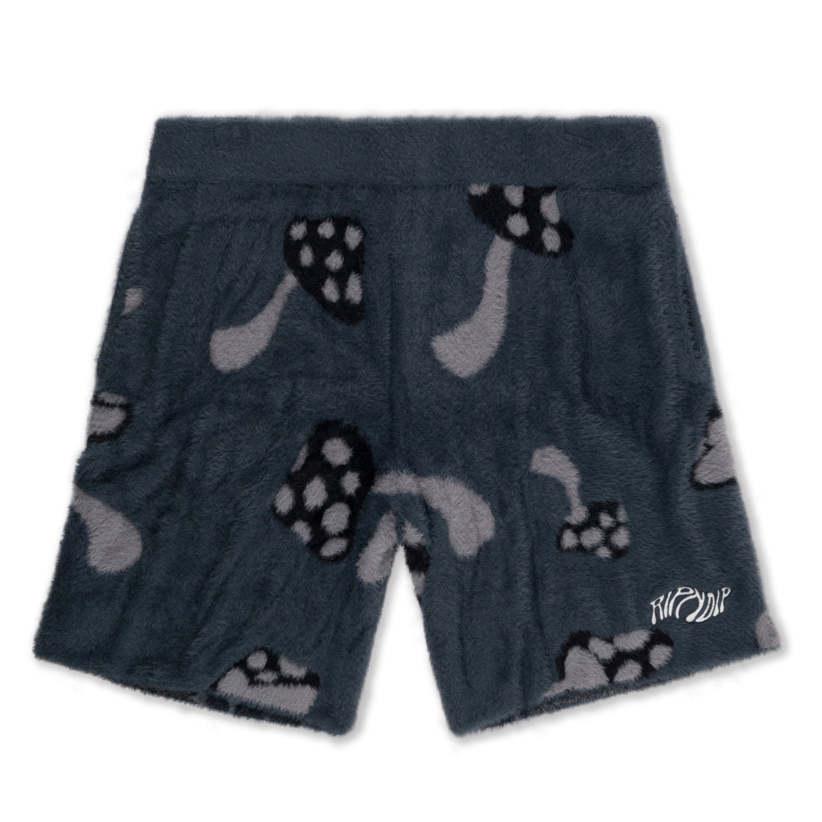 RIPNDIP Euphoria Faux Mohair Knit Shorts (Grey)