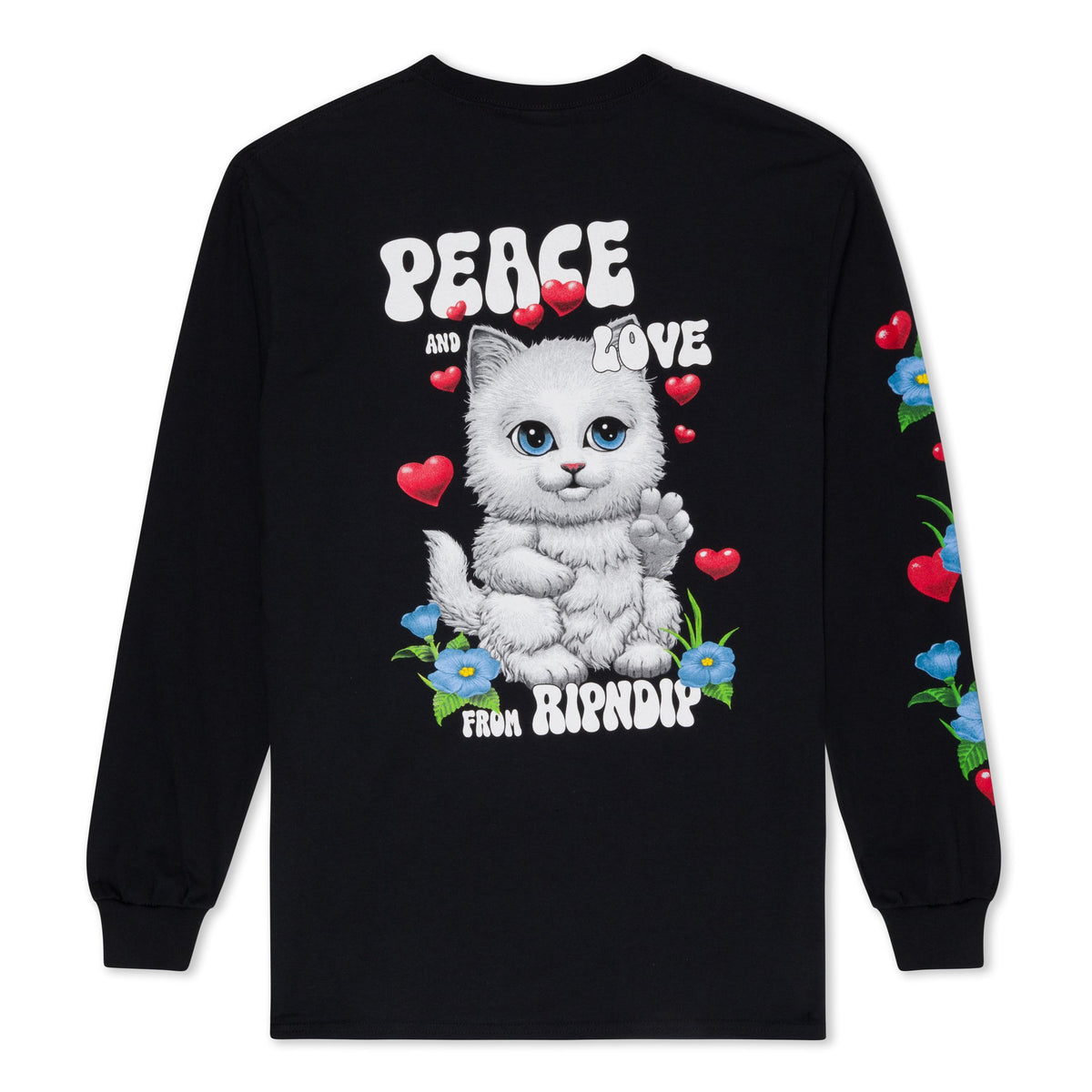 RIPNDIP Peace Love Ripndip Long Sleeve (Black)