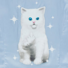 RIPNDIP Sprinkles Satin Corset Top (Light Blue)