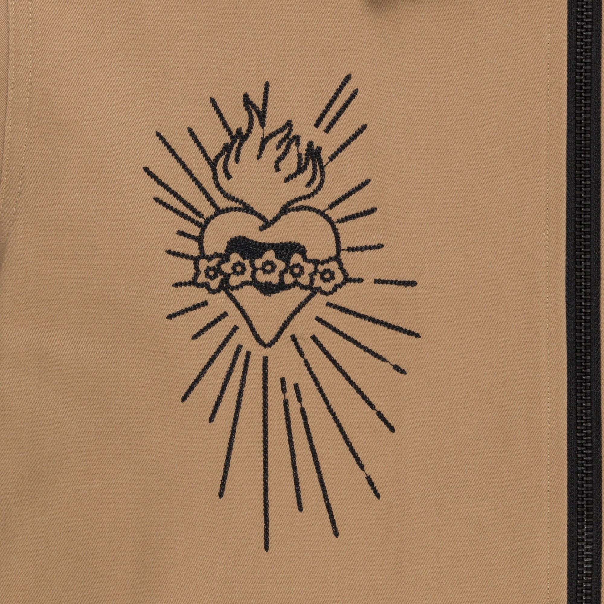 RIPNDIP Mother Mary Work Jacket (Tan)