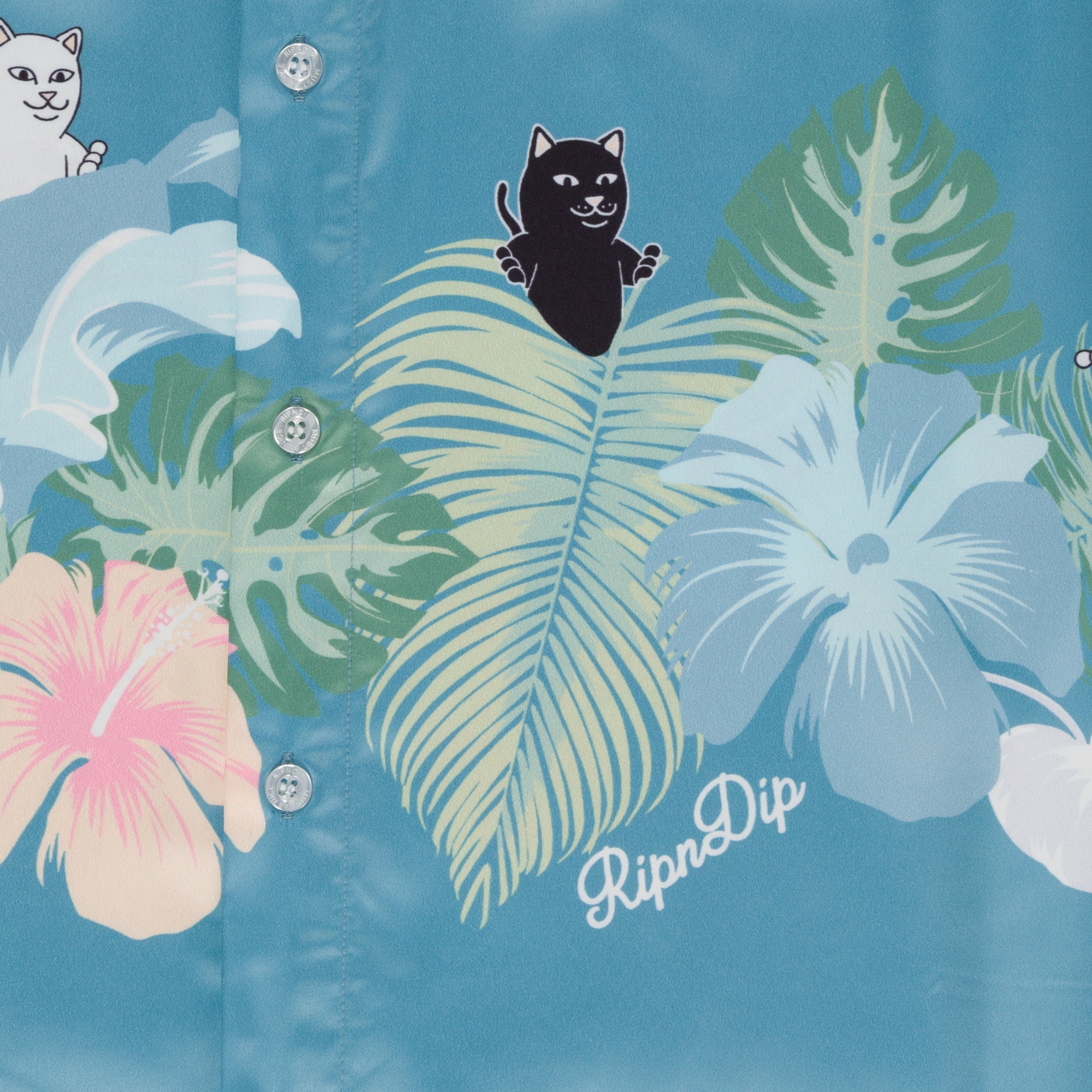RIPNDIP Pablo Button Up (Misty Blue)