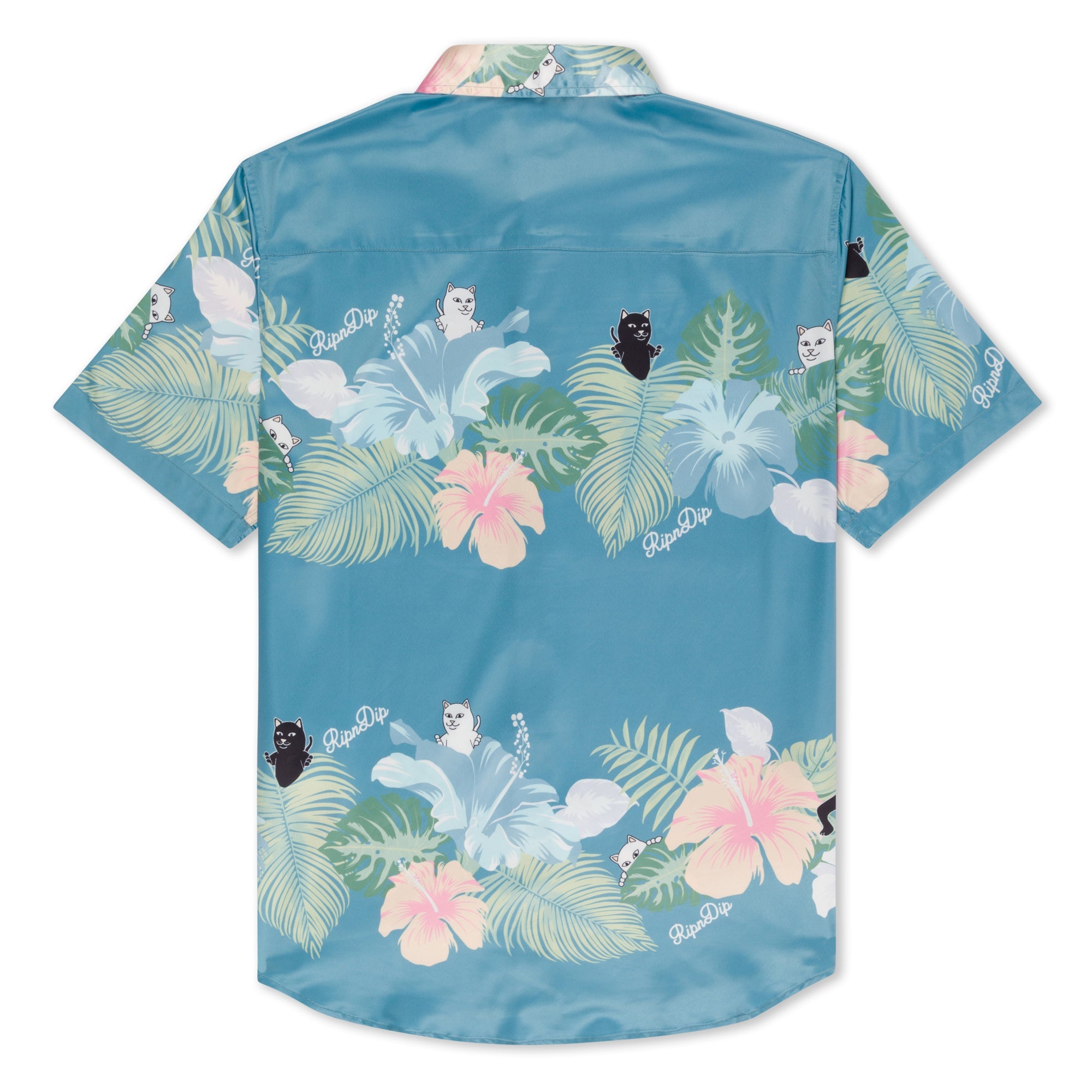 RIPNDIP Pablo Button Up (Misty Blue)