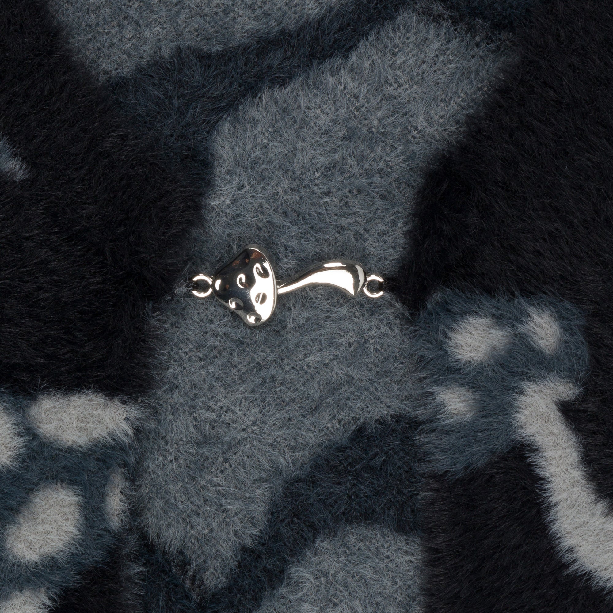 RIPNDIP Euphoria Knit Long Sleeve Crop Top (Black)