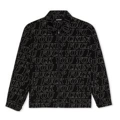 RIPNDIP Fuckin Fuck Quilted Work Jacket (Black)