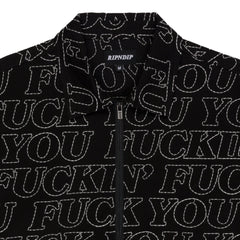 RIPNDIP Fuckin Fuck Quilted Work Jacket (Black)