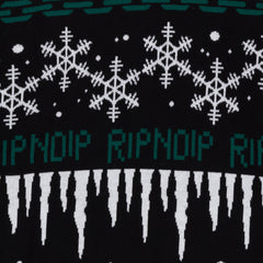 RIPNDIP HoHoHo Knit Sweater (Black)