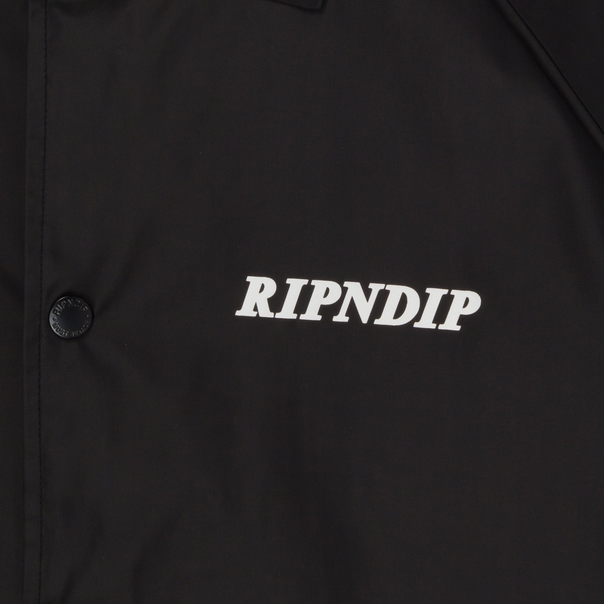 RIPNDIP Fuckin Fuck Coaches Jacket (Black)