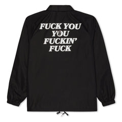 RIPNDIP Fuckin Fuck Coaches Jacket (Black)